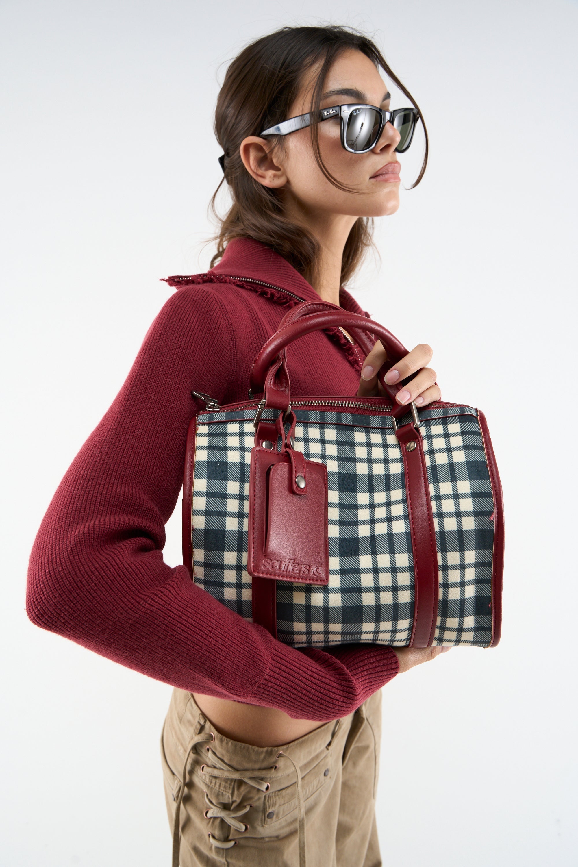 All In Red Mini Duffle Bag