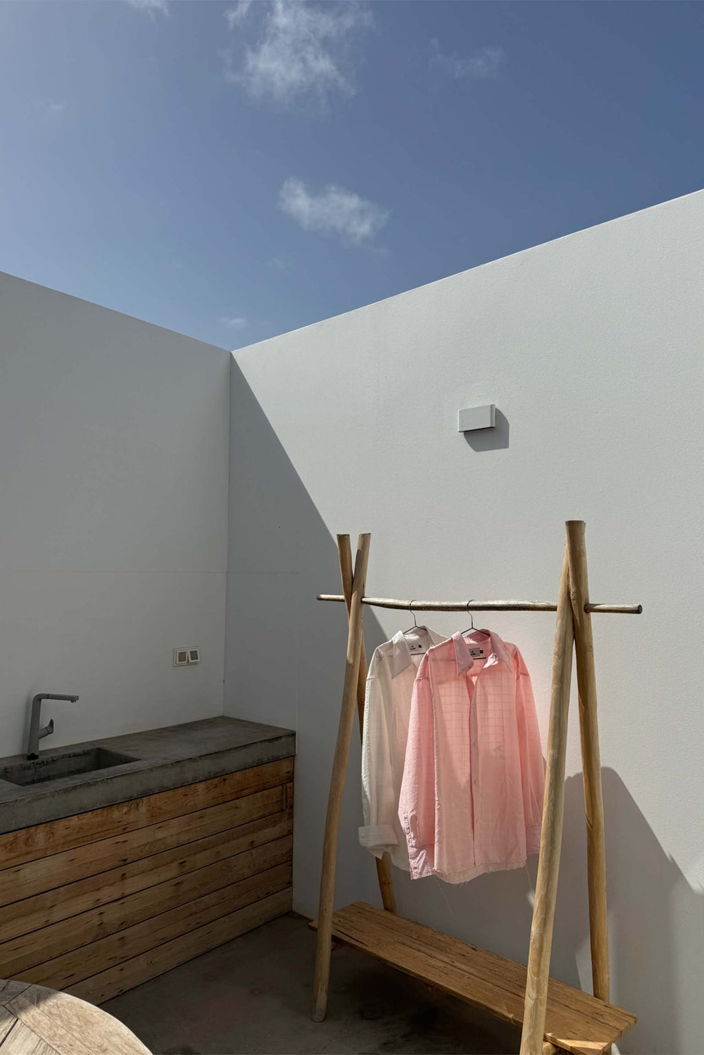 70s Summer Ecru Shirt